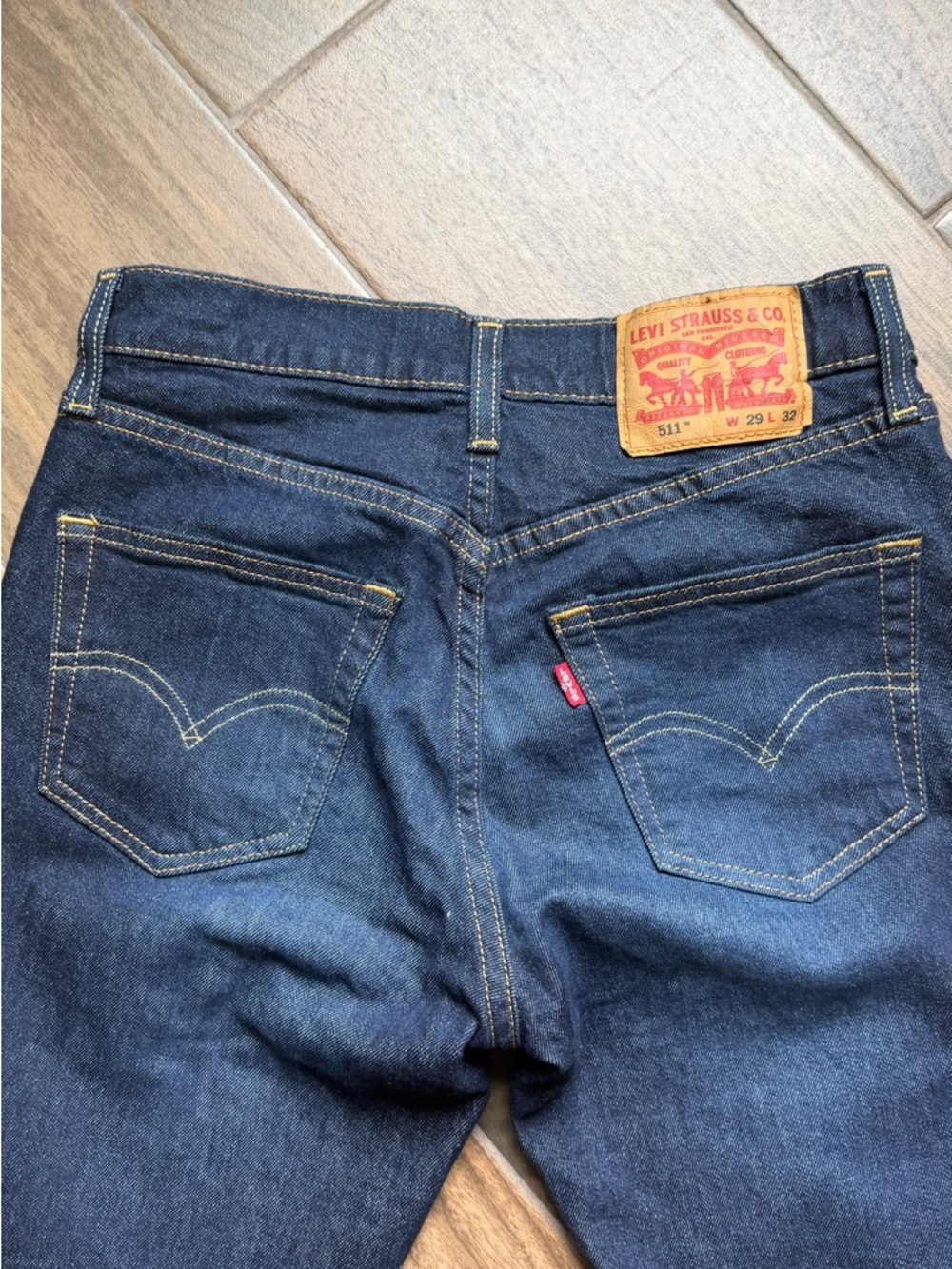 Levi’s Mens 511™ Stretch Fabric Straight Leg Slim Fit Jean - Picture 6 of 6